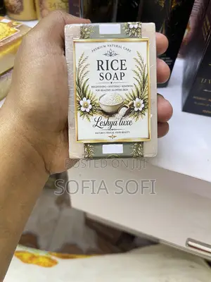 Rice Soap for Brightening and Dark Spots