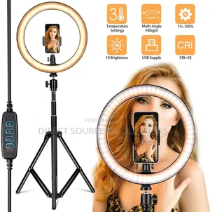 Professional Ring Fill Light Kit With Adjustable Brightness