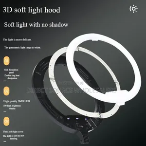 Led Ring Fill Light 18" With Adjustable Stand Studio 18-inch Ringlight