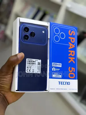 New Tecno Spark 50 128 GB Blue