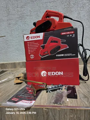 Edon Electric Planer
1100w With Extra Blade/ Wood Planer