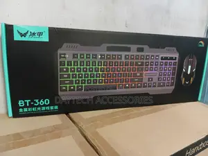 This Is an Ice Armor Bt-360 Gaming Mouse and Keyboard Combo