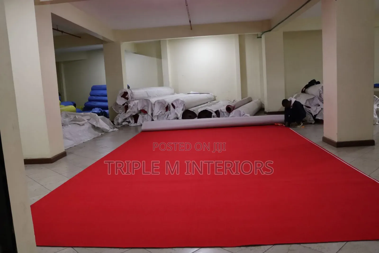4mm Thickness Red Delta Flooring