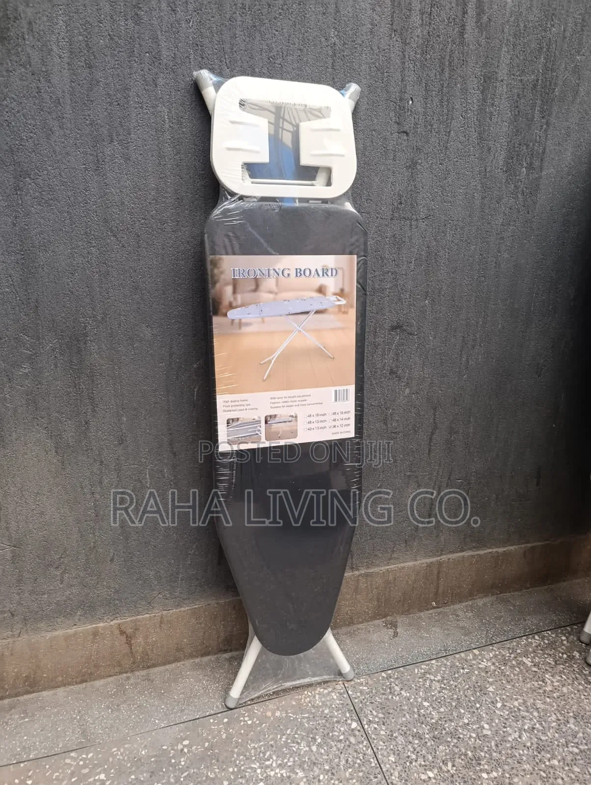 Metallic Foldable Ironing Board | Adjustable | 90x30cm