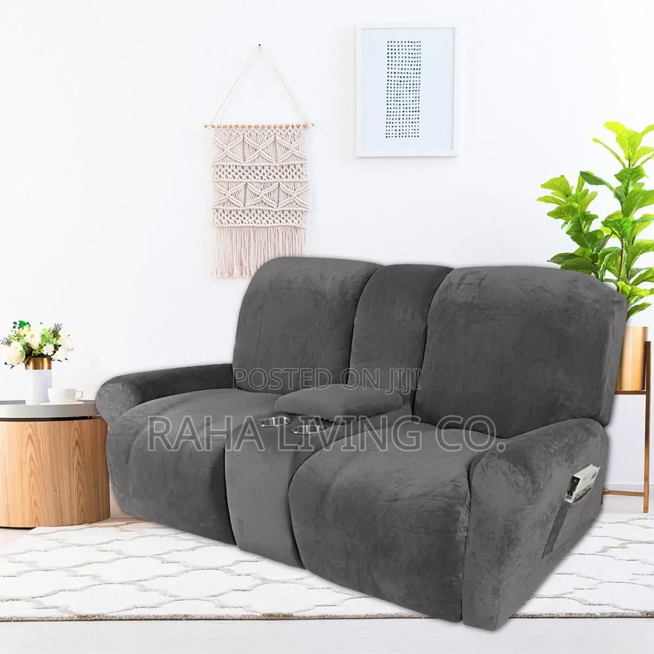 High Density Velvet Recliner Sofa Covers | 3 Colours