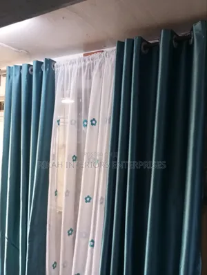 Black Out Turquoise Green Perfect for Bedroom