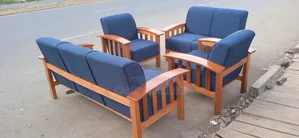 Pure Mahogany 7 Seater Open Sofa