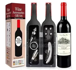 5pc Wine Opener Gift Set | Corkscrew Accessories