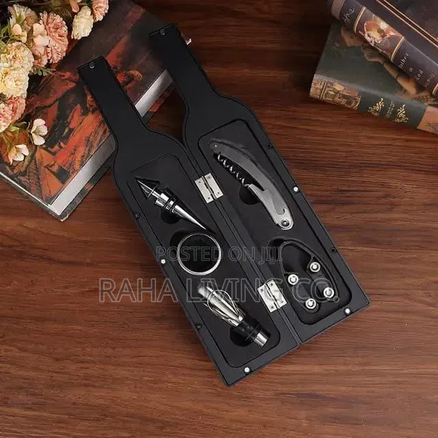 5pc Wine Opener Gift Set | Corkscrew Accessories