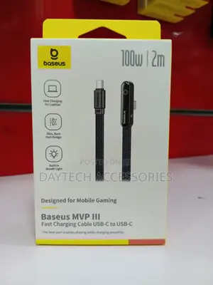 Baseus MVP Iii Usb-C to Usb-C Fast Charging Cable (100w)