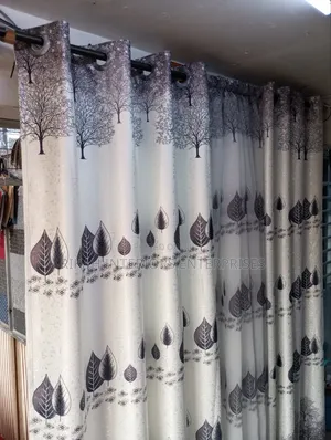 Black and White Curtains With Varieties of Patterns