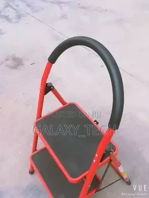 2-Step Aluminium Ladders (Red)
