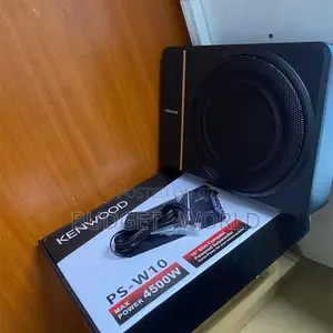 Kenwood Ps W10 4500w Compact Powered Car Subwoofer – Deep Bass Under E