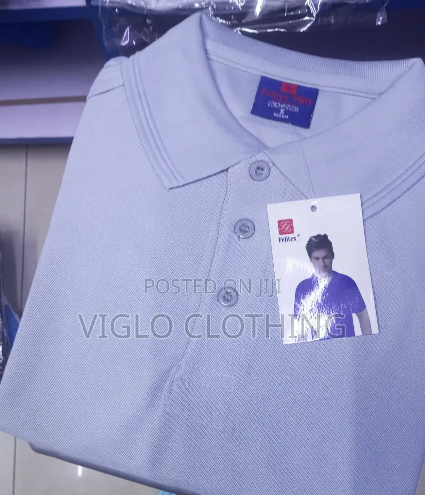 Grey Poloshirts