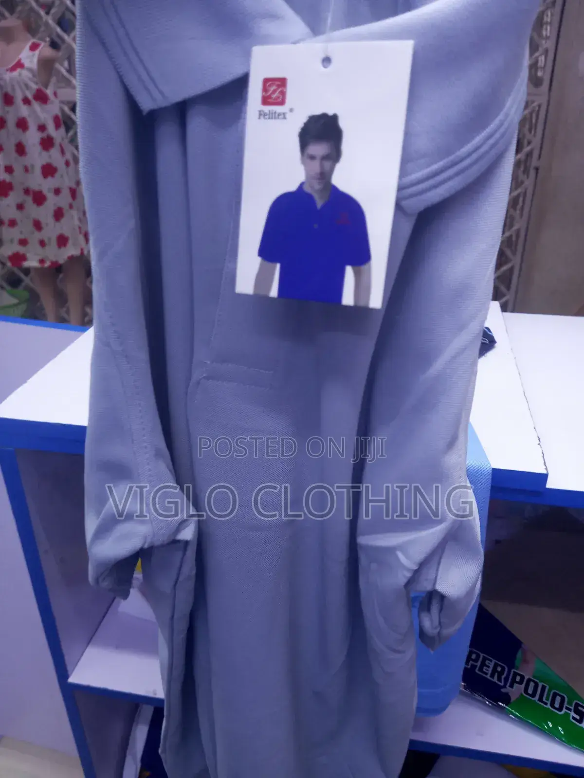 Grey Poloshirts