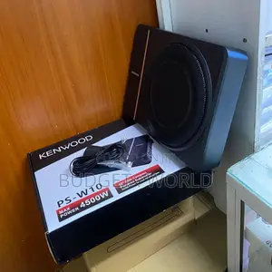 Kenwood Ps W10 10-Inch Powered Car Underseat Subwoofer – 4500w Peak Ba