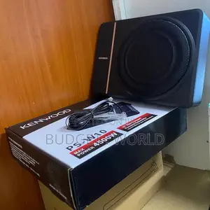 Kenwood Ps W10 4500w Underseat Car Woofer With Built-in Amplifier