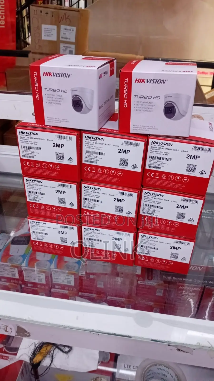 Hikvision Ds-2ce76d0t-LPFS (2.8mm) (2.0mp) Color Dome Cc Camera