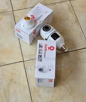 Wifi Wireless Panoramic Home CCTV Camera Light Bulb With Night Vision