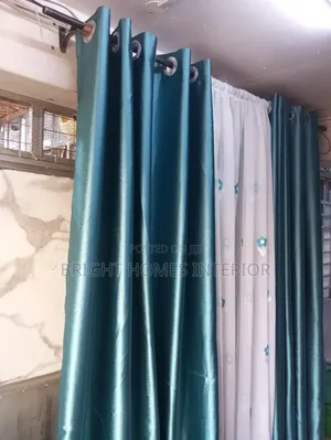 Turquoise Green Blackout Curtain Blackout Curtain