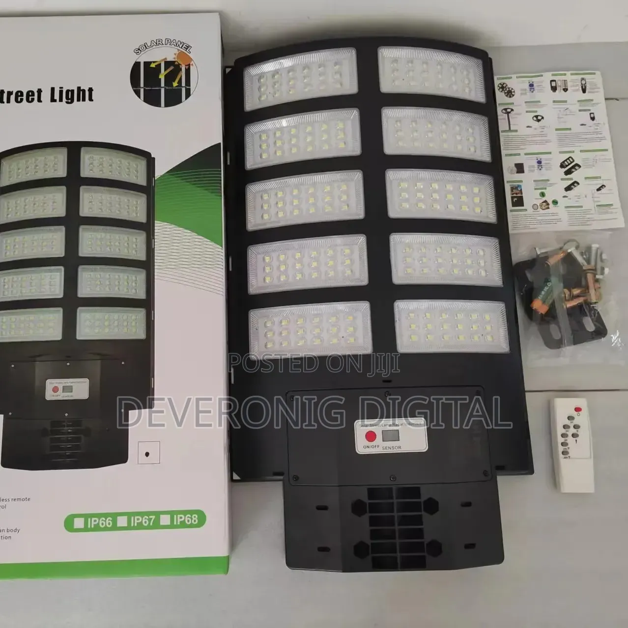 *2400w Solar Street Light + Pole*=