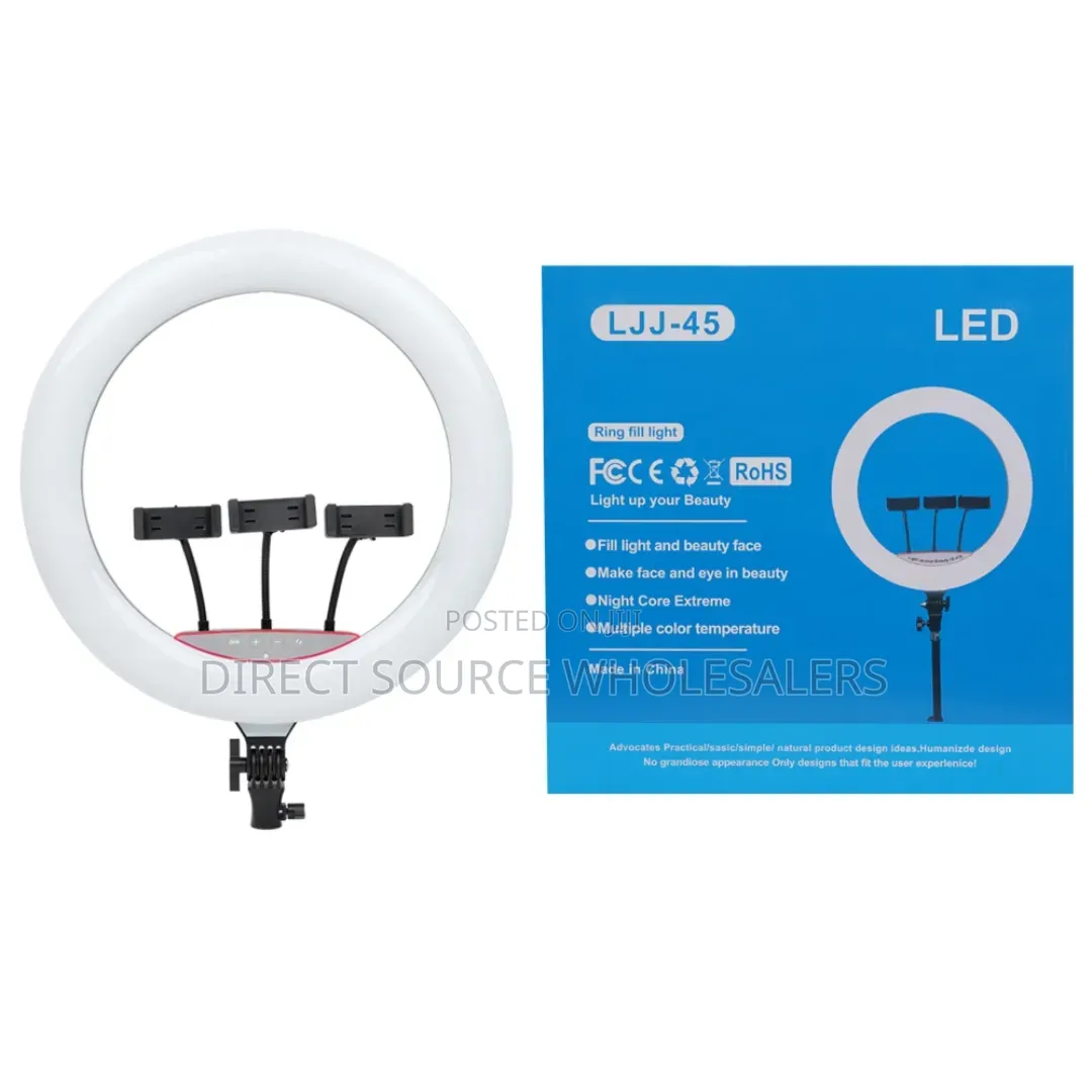 Power Up Your Content Creation With This 18-inch Led Ring Fill Light.