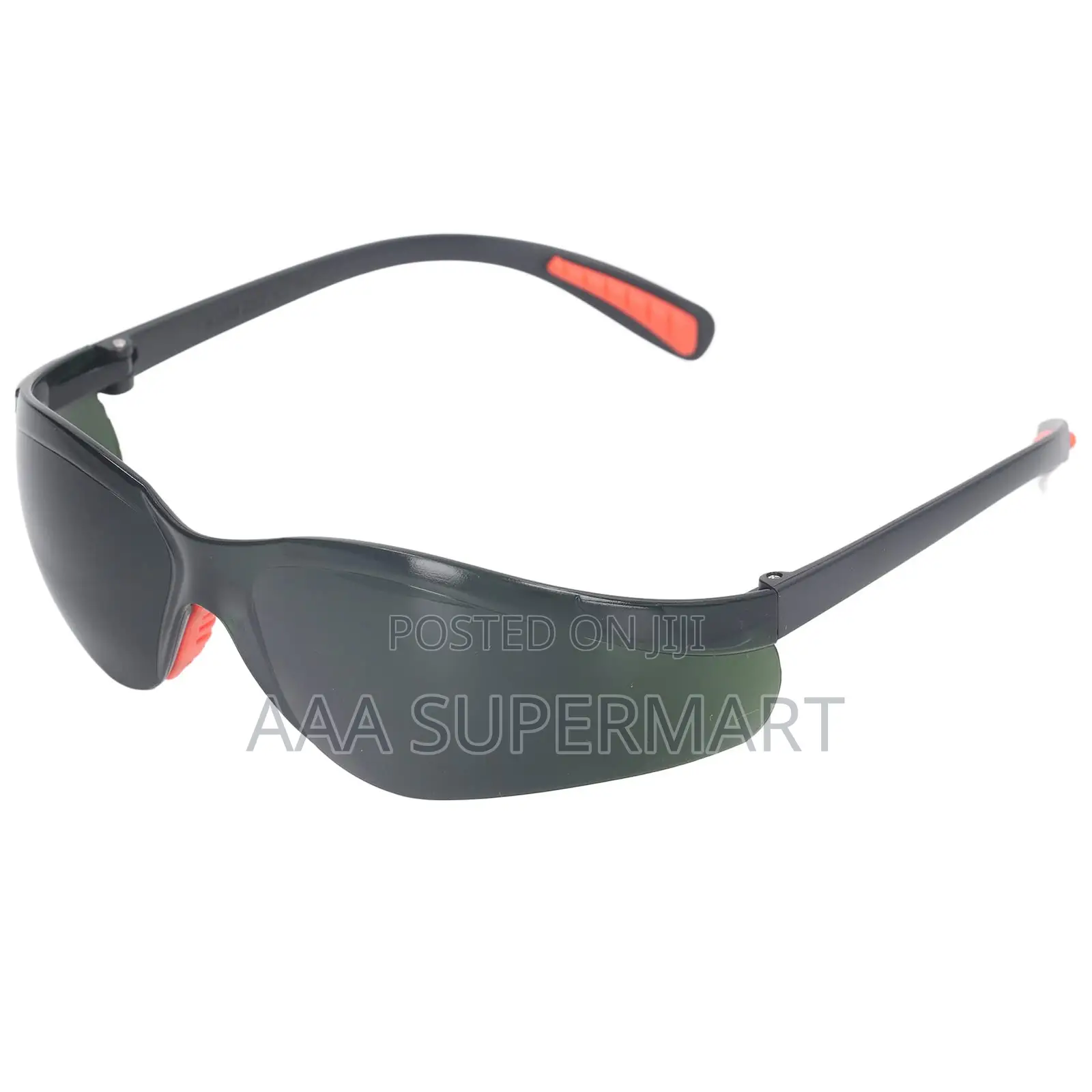 Dark Impact Resistant Safety Goggles