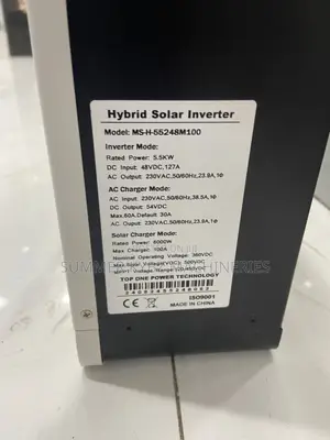 One Hybrid Solar Inverter 5.5kw