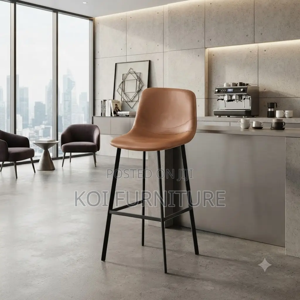 Barstools; Non Rotating Home Kitchen and Living Room Barstools