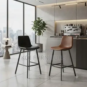 Barstools; Non Rotating Home Kitchen and Living Room Barstools