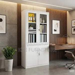 Office Cabinet; Four Drawers Cabinet With Steel Coat