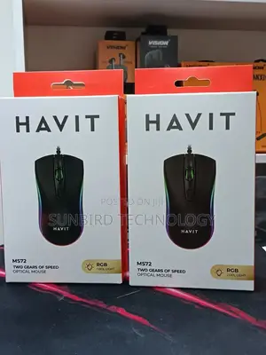 Havit Hv-Ms72 Wired Usb Gaming Mouse With Rgb.