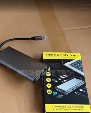 Usb C Multiport Type C Adapter 11 in 1 Hub for Macbook Converter