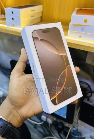 New Apple iPhone 16 Pro Max 256 GB Black