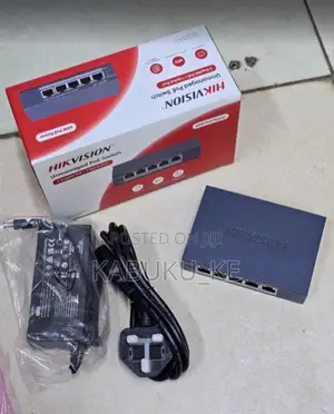 Hikvision 4 Port Poe Switch 45w Poe Power