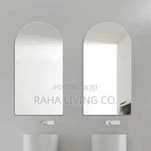 Unbreakable Acrylic Self Adhesive Mirror | 60x40cm | 3 Shapes