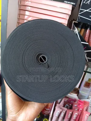 Sewing 2inch Thick Elastic Band Black