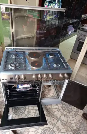 Haier 4+2 Standing Cooker 60×90 With Oven Safety Sensor