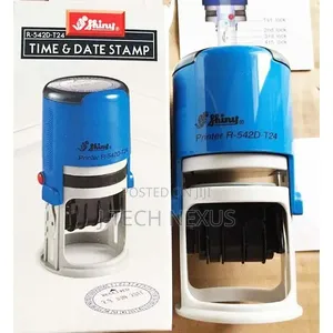 Time and Date Self Inking Stamp