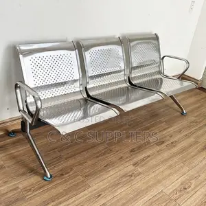 Steel Reception Bench