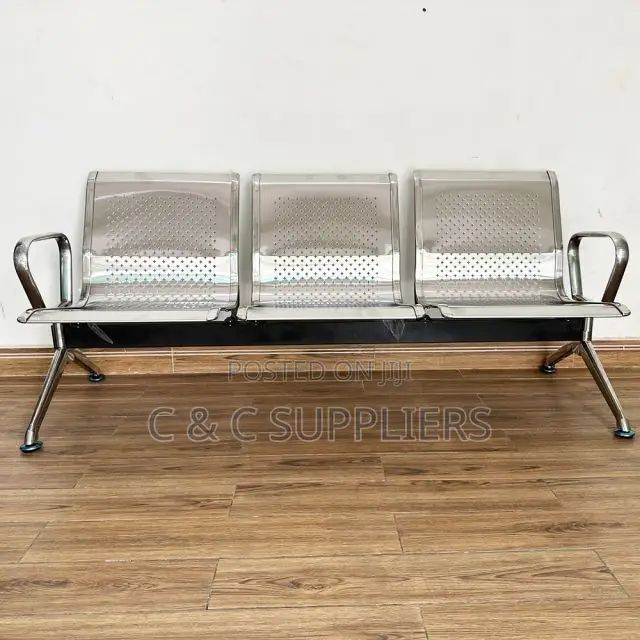 Steel Reception Bench