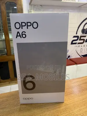 New Oppo A6 256 GB Gold