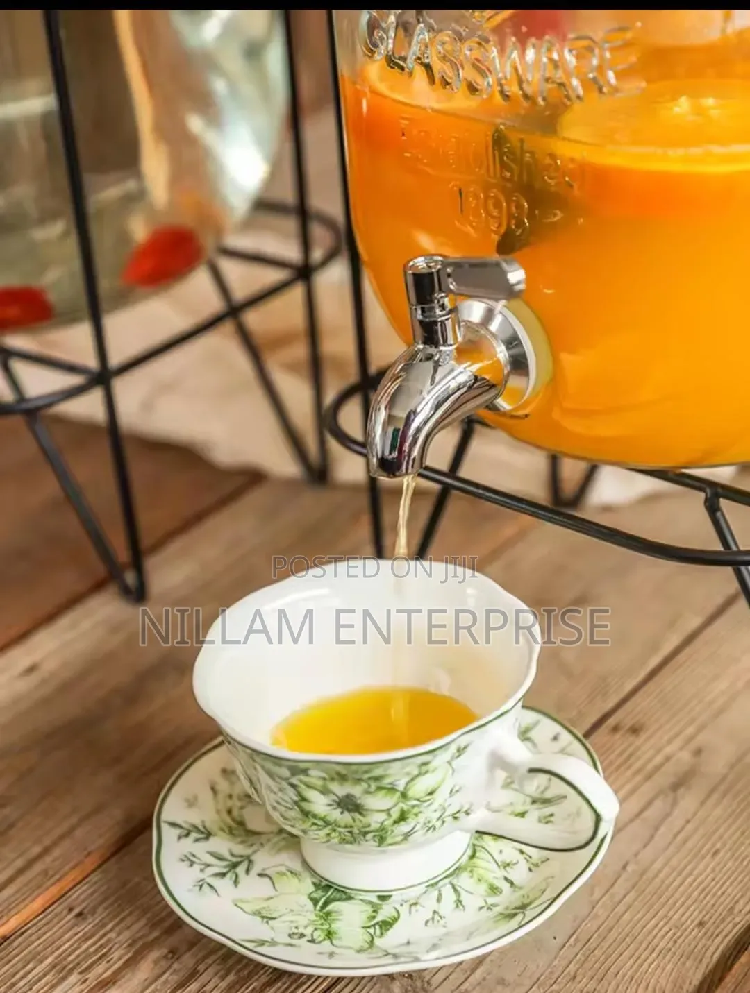 Glass Juice Dispensers*
