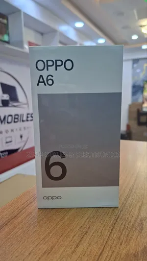 New Oppo A6 256 GB Blue