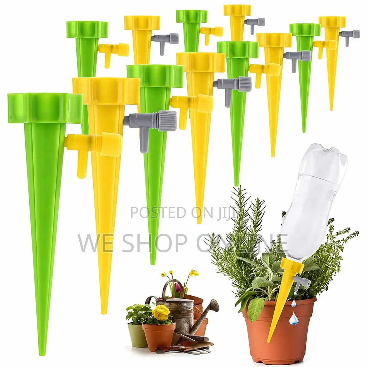 Garden Self Watering Irrigating Spikes Drip Control