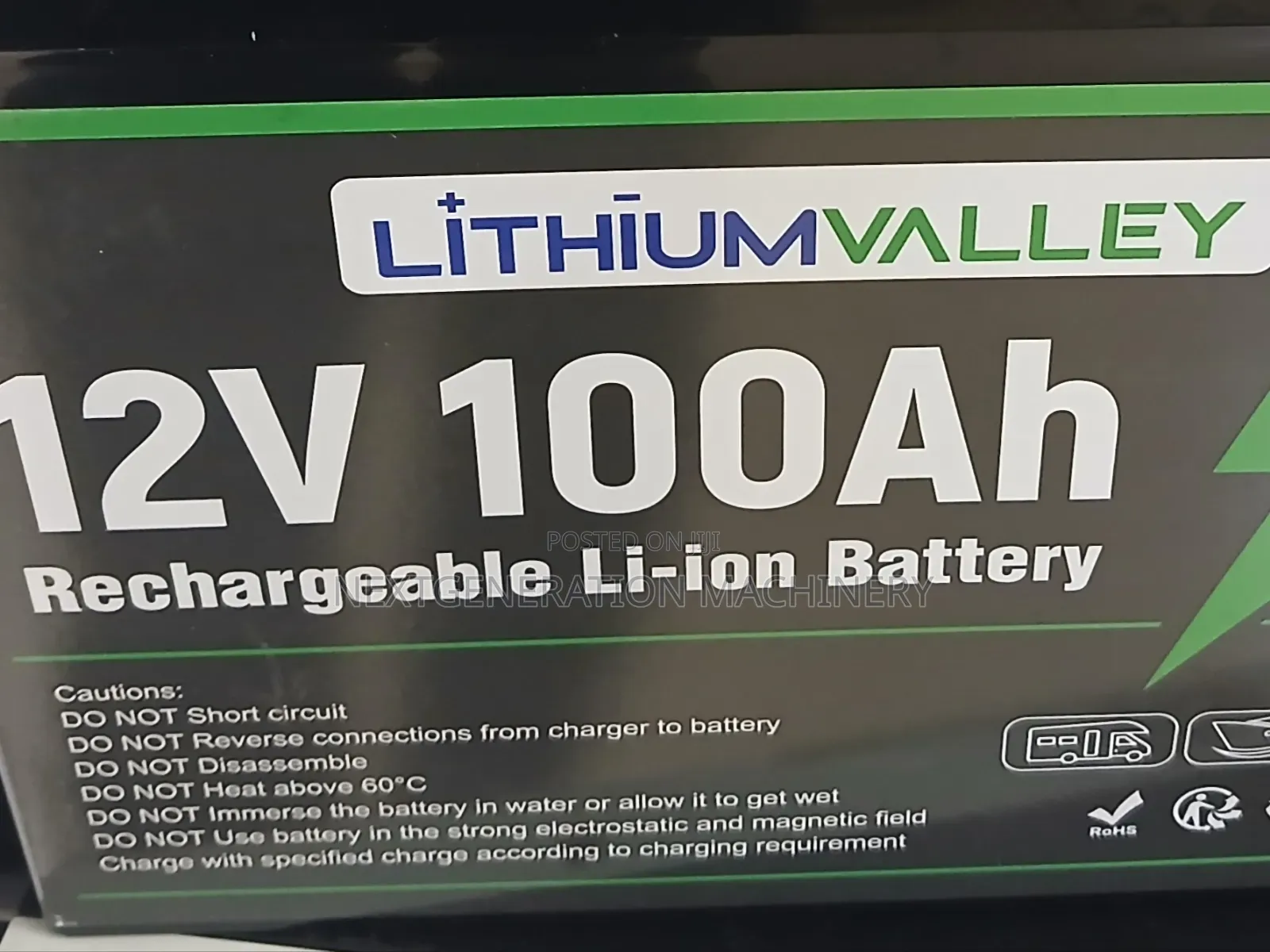 Lithium 100ah Battery