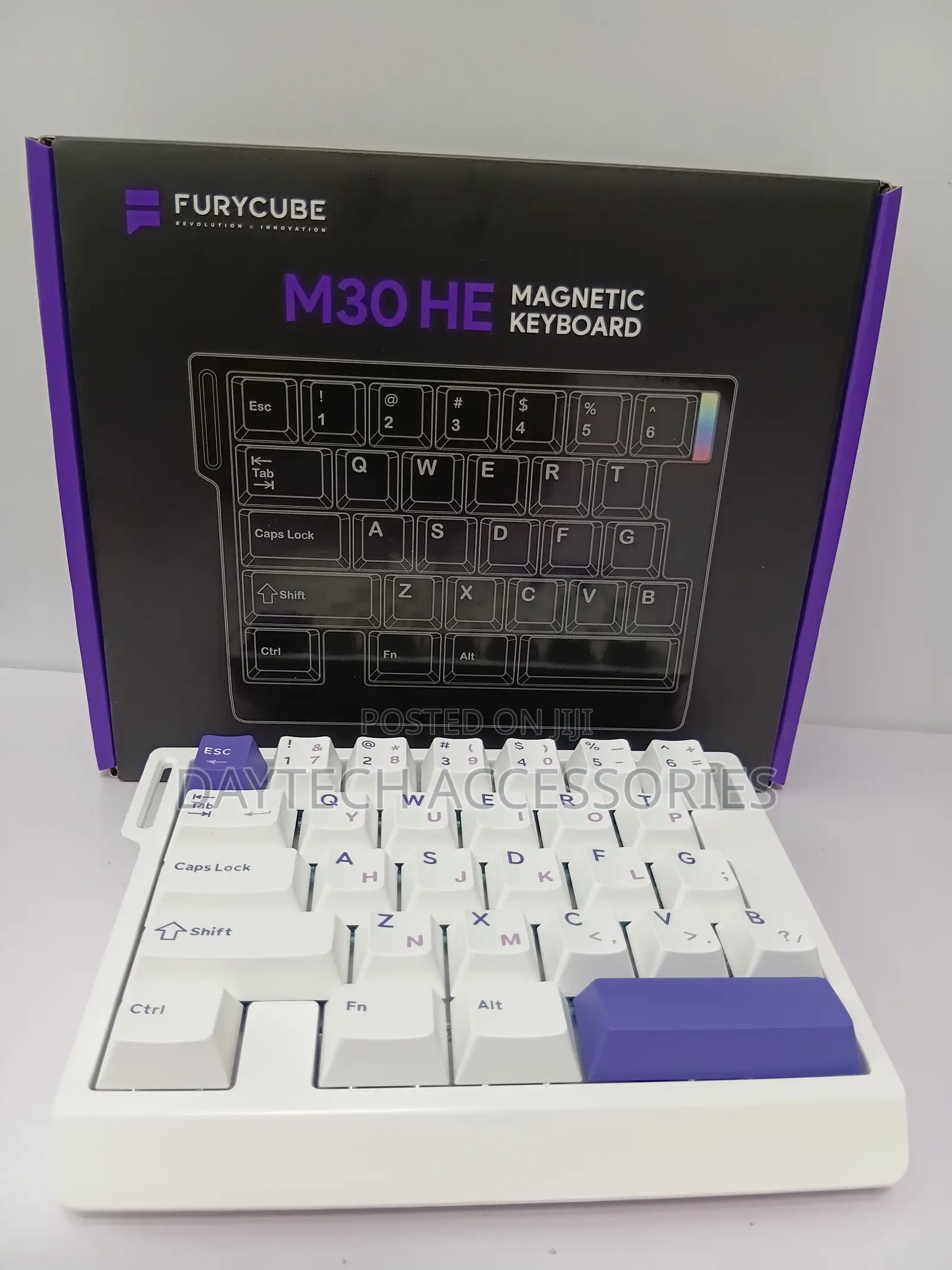 The Furycube M30he Single-Hand Keyboard Is Built for Pure Gaming Focus