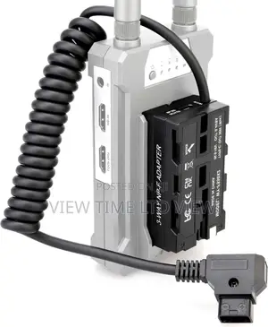 D-Tap Ptap to Double-Sided Np-F550/970/570/770 Dummy Battery Adapter