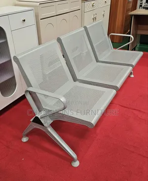 Heavy Duty Metallic Waiting Bench