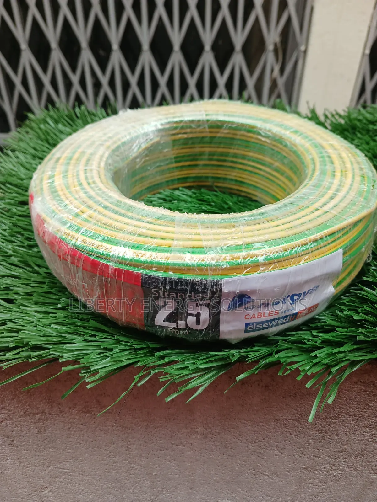 2.5 Energya Single Core Cable Y/Green